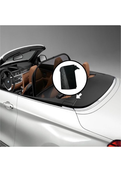 Bmw E93 Uyumlu Tente Kapağı (Sol-Gri)