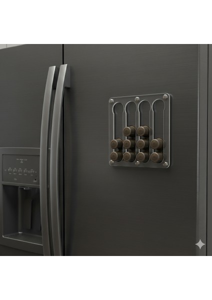 Tchibo Uyumlu Kapsül Kahve Standı (Mıknatıslı Şeffaf)