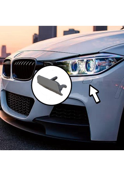 Bmw F30 Uyumlu Far Yıkama Kapağı (Sol)