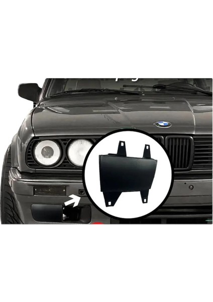 Bmw E30 Uyumlu Sis Far Kapağı (Sağ)