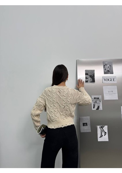 Saç Örgü Triko Kazak modelleri