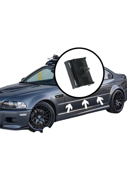 Bmw E46 Uyumlu Marşipiyel Klipsi 4 Adet