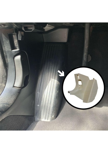 Bmw E46 Uyumlu Ayak Dinlendirme Bakaliti (Siyah)