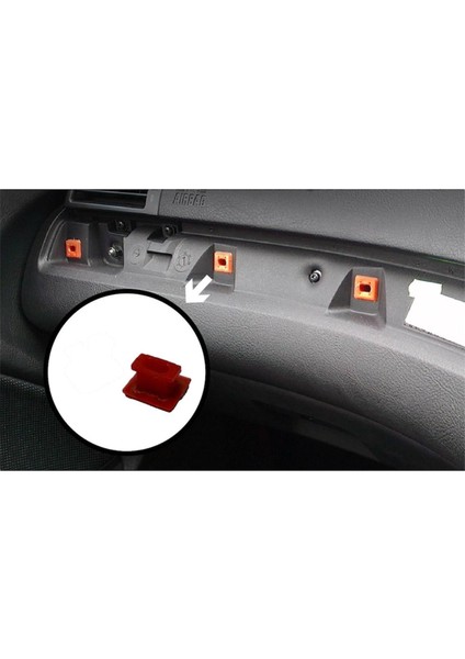 Bmw E46 Uyumlu Trim Klipsi 4ADET