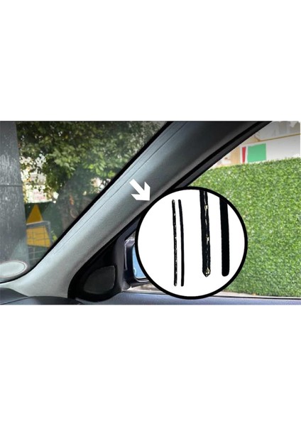 Bmw E46 Uyumlu Airbag Çıtası (Siyah)