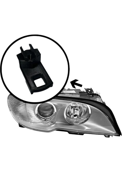 Bmw E46 Coupe 02-05 Uyumlu Far Ayağı