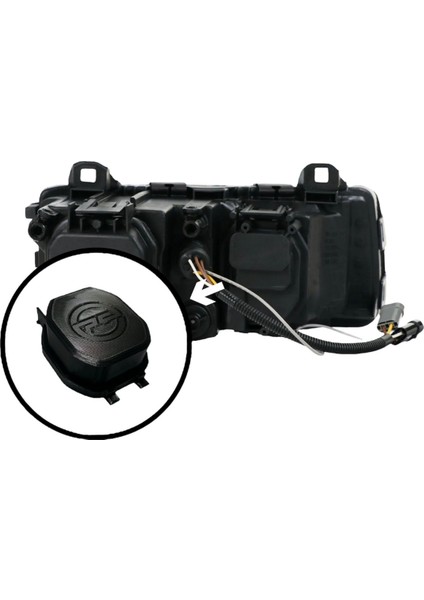 Bmw E36 Uyumlu Uzun Far Kapağı (Xenon-Led Özel)