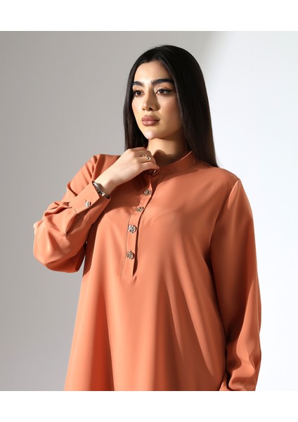 Uzun Tesettür Büyük Beden Takım