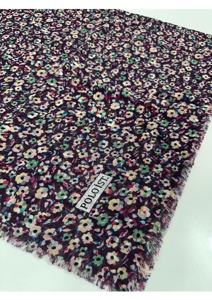 Desenli Flamalı Keten Eşarp- 05653 18 fiyatları