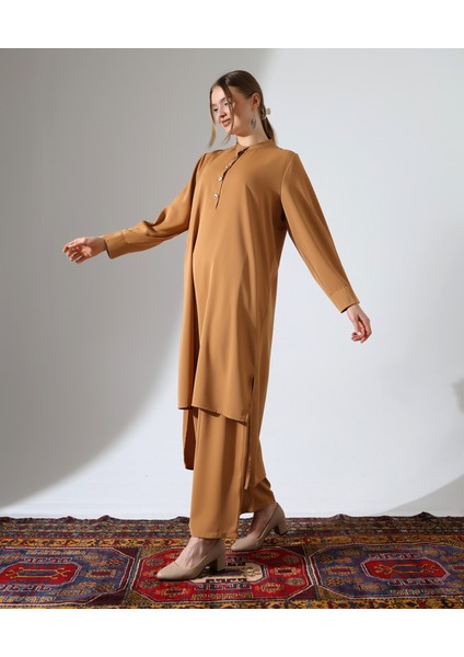 Uzun Tesettür Büyük Beden Takım modelleri