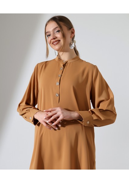 Uzun Tesettür Büyük Beden Takım