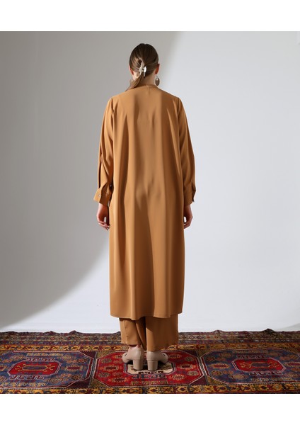 Uzun Tesettür Büyük Beden Takım