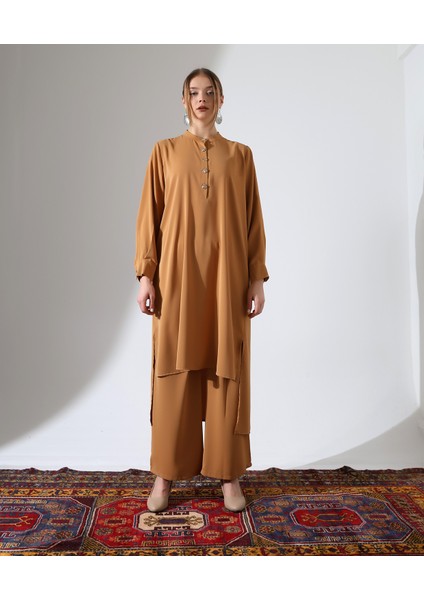 Uzun Tesettür Büyük Beden Takım