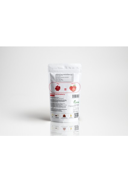 Dondurularak Kurutulmuş Çilek 15 G | Doğal, Katkısız, Çıtır Atıştırmalık fiyatları