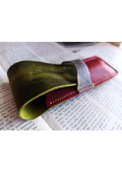 Crazy Hors Hakiki Deri El Emeği Özel Kalemleriniz Için Kalemlik Kalem Kutu 27 cm 6 cm A807 fiyatları