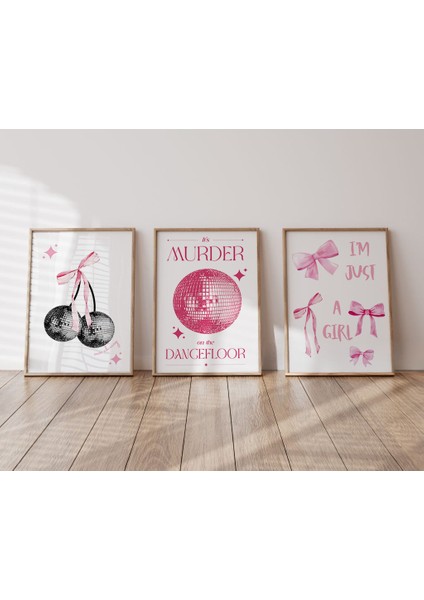 3'lü Poster Seti, Estetik Duvar Posteri, Çerçevesiz Poster fiyatları