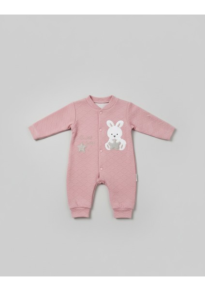 Jakarlı Ayıcık Manşetli Tulum Kız Bebek fiyatları