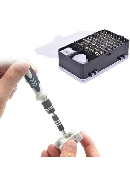 Elektronik Cihaz Tamir Seti – Çok Fonksiyonlu Tornavida Seti, 115 Parça