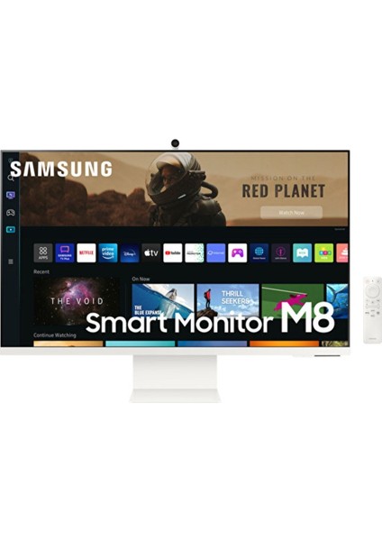 LS32BM801UUXUF 32" 81 Ekran UHD 60 Hz Smart Beyaz Monitör