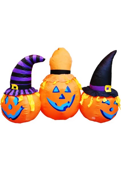 Cadılar Bayramı Halloween Dev Şişme Balkabağı Dekorasyonu Işıklı & Dev Boyut fiyatları