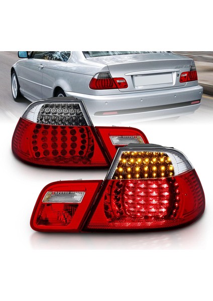 Bmw E46 2002-2005 2.kapı Coupe Ledli Arka Stop