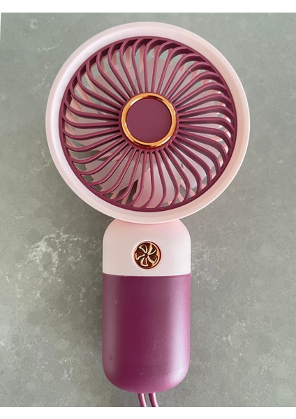 Turbo El Fanı – 7 Yapraklı, 3 Kademeli, Bilek Askılı Fan, Şarjlı