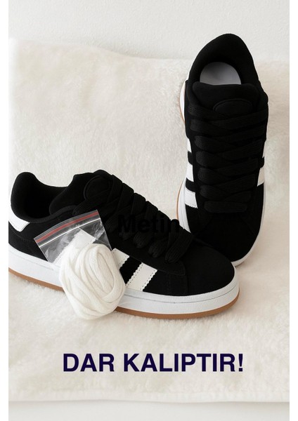 Black Kadın Günlük Sneaker Spor Ayakkabı