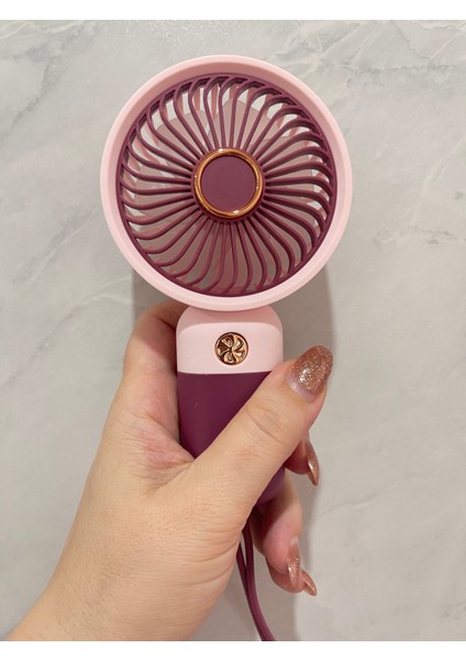 Turbo El Fanı – 7 Yapraklı, 3 Kademeli, Bilek Askılı Fan, Şarjlı fiyatları