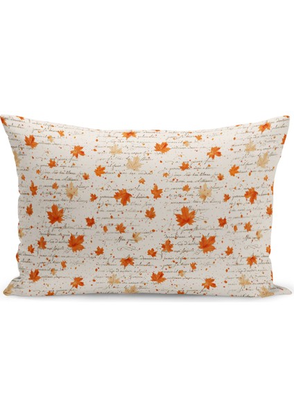 Sonbahar Ekose Serisi Çift Tarafı Baskılı Kırlent Kılıfı (Halloween Autumn Cushion Cover) fiyatları