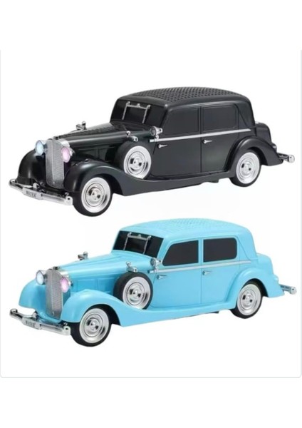 WS1934 Model Klasik Araba Şarjlı Bluetooth Hoparlör Ses Speaker Müzik Çalar Subwoofer Kolon Fm Radyo Sd Kart USB modelleri