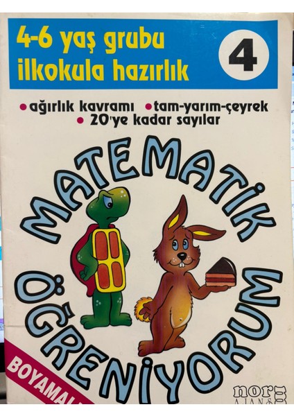 Matematik Öğreniyorum 4-6 Yaş