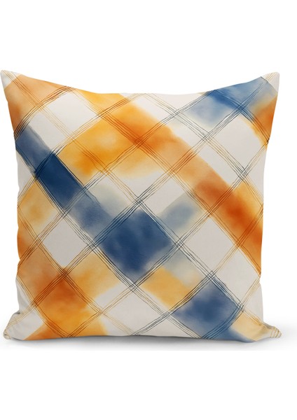 Sonbahar Ekose Serisi Çift Tarafı Baskılı Kırlent Kılıfı (Halloween Autumn Cushion Cover) fiyatları