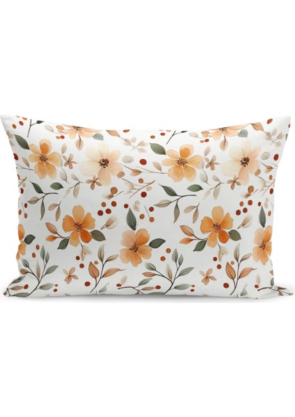 Sonbahar Ekose Serisi Çift Tarafı Baskılı Kırlent Kılıfı (Halloween Autumn Cushion Cover) fiyatları