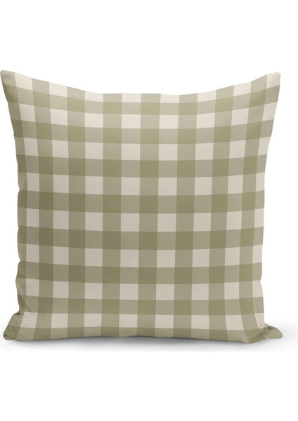 Sonbahar Ekose Serisi Çift Tarafı Baskılı Kırlent Kılıfı (Halloween Autumn Cushion Cover)