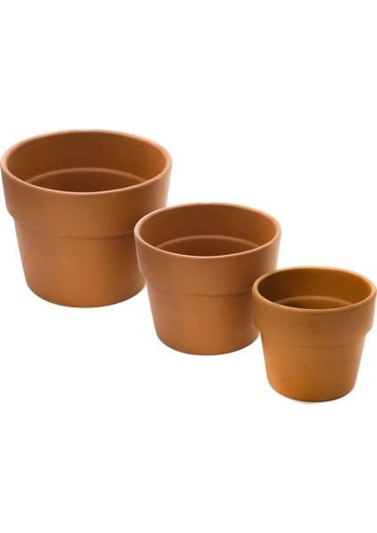 Cachepot Perfetto 15 cm Toprak Saksı Terracota modelleri