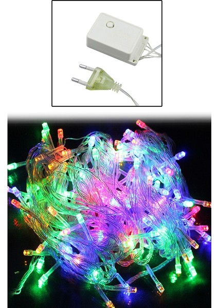 Büro Ev Partisi Için 10MT 100LED 8mod Rgb Dekor Lambası fırsatları