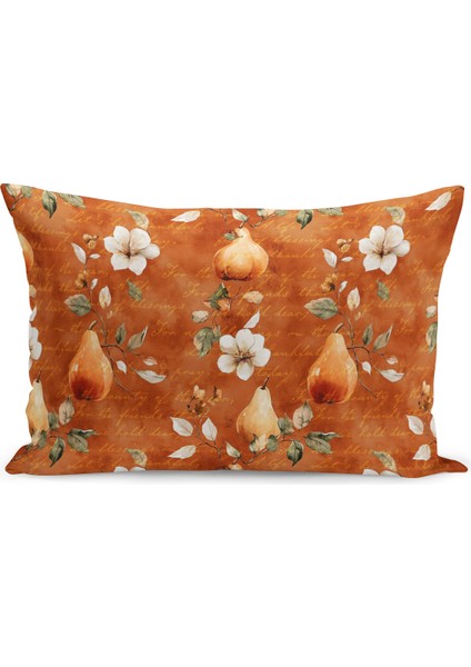 Sonbahar Ekose Serisi Çift Tarafı Baskılı Kırlent Kılıfı (Halloween Autumn Cushion Cover) fiyatları
