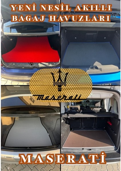Maserati Grecale (2022+) Yeni Nesil Eva Akıllı Bagaj Havuzu