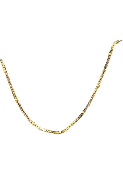 Gold Renk Ince Zincir Model Kadın Paslanmaz Çelik Halhal fiyatları
