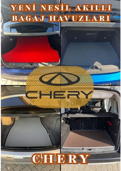 Chery Tiggo 8 Pro Max Yeni Nesil Eva Akıllı Bagaj Havuzu
