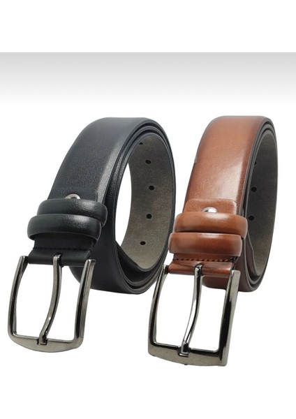 Erkek Kemer ( 2 Adet ) Kumaş Pantolon Kemeri