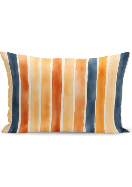 Sonbahar Ekose Serisi Çift Tarafı Baskılı Kırlent Kılıfı (Halloween Autumn Cushion Cover)