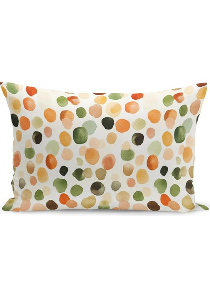 Sonbahar Ekose Serisi Çift Tarafı Baskılı Kırlent Kılıfı (Halloween Autumn Cushion Cover)