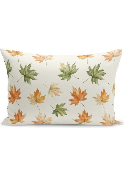 Sonbahar Ekose Serisi Çift Tarafı Baskılı Kırlent Kılıfı (Halloween Autumn Cushion Cover) fiyatları
