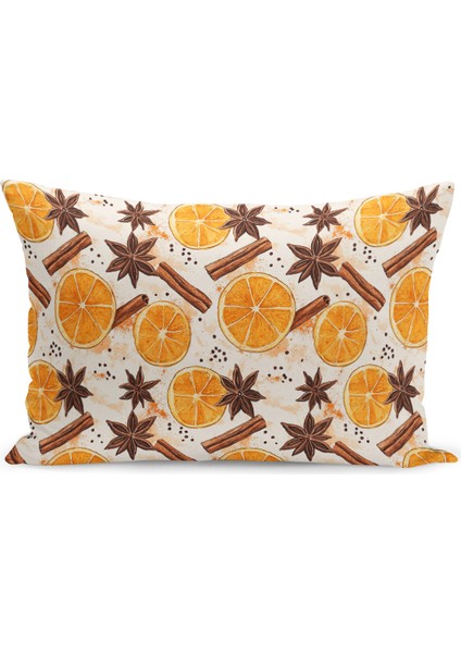 Sonbahar Ekose Serisi Çift Tarafı Baskılı Kırlent Kılıfı (Halloween Autumn Cushion Cover) fiyatları