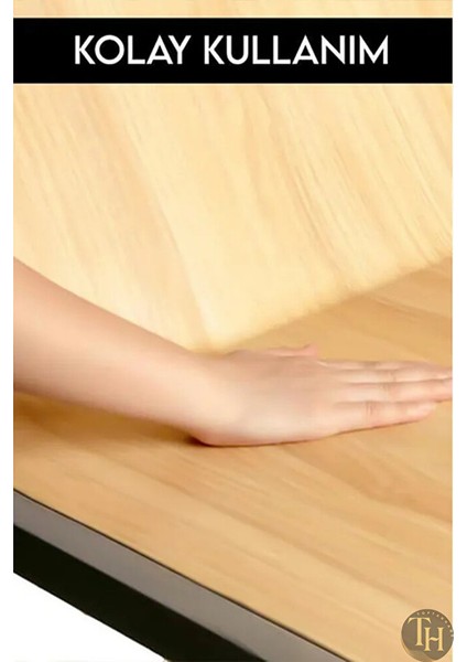 Ahşap Desenli Yapışkanlı Folyo Kaplama 5 Metre Tezgah Dolap Mutfak Masa Kağıdı Yapışkanlı fırsatları