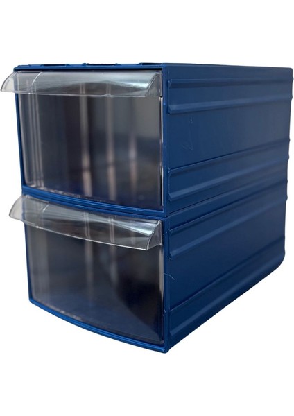 Plastik Çekmeceli Kutu 2 ÇEKMECELİ 750-M