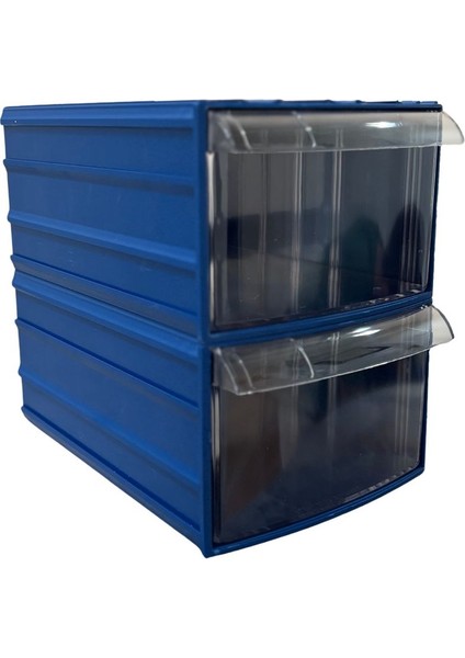 Plastik Çekmeceli Kutu 2 ÇEKMECELİ 750-M modelleri