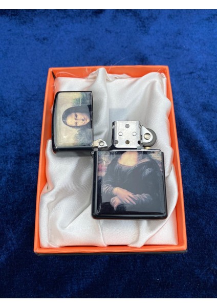 Mono Lisadesenli Benzinli Çakmak.