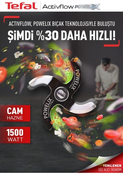 Dilimleyici ve Rende 4 Bıçaklı Powelix 1500W Güç 1,5 Litre Cam Hazneli Mutfak Robotu + Hassas Mutfak Tartısı fırsatları